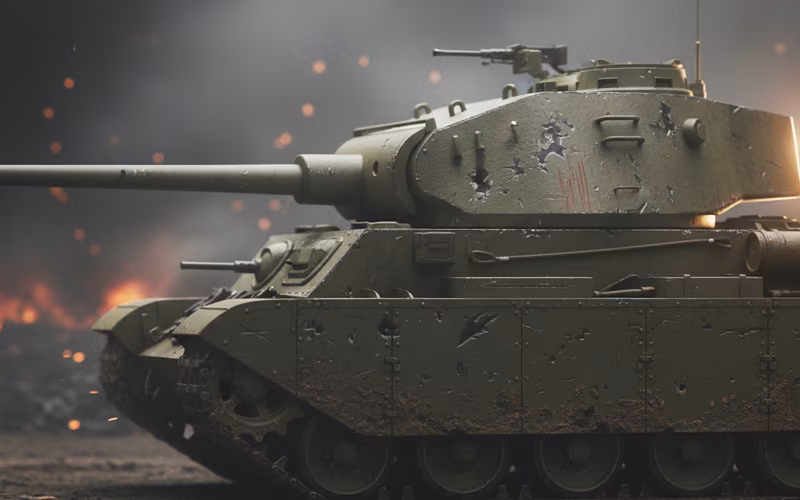 World of Tanks — armored combat