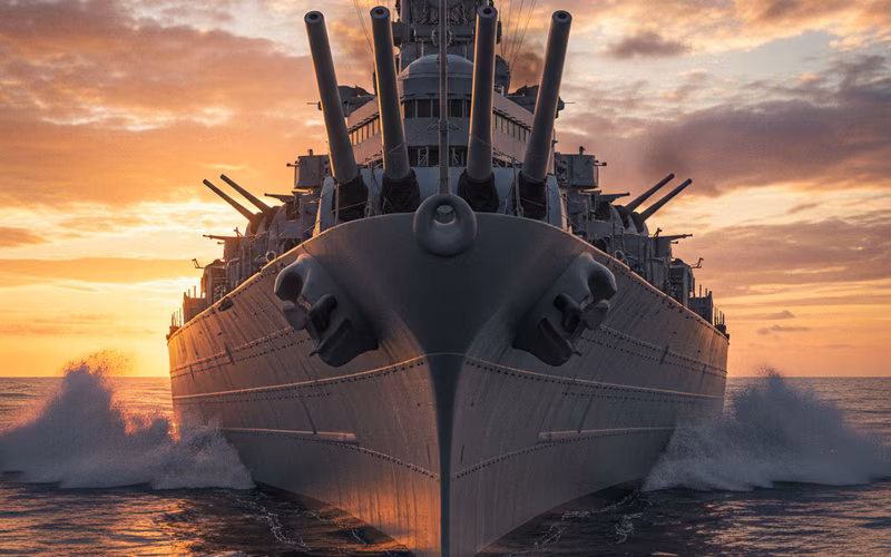 World of Warships — naval combat